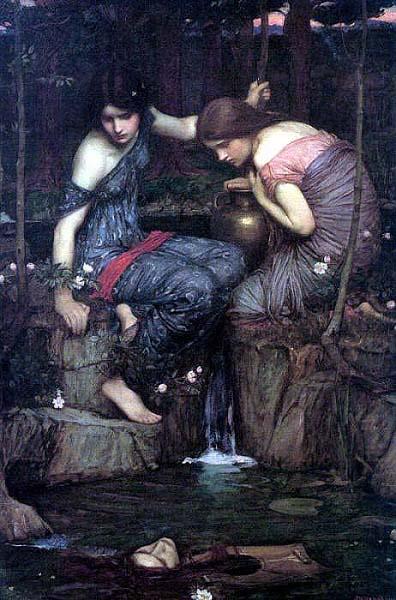 Nymphs Finding the Head of Orpheus, John William Waterhouse